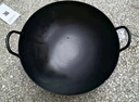 美菱（MeiLing）双耳大铁锅无涂层蜂窝炒锅圆底商用炒菜锅熟铁锅燃气炉专用 实拍图