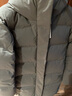 优衣库女装无缝羽绒大衣/外套夹克481137 06 铅灰色 S /155/80A 实拍图