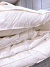 IZEIZIG双层羽绒床垫五星级酒店超软垫加厚白鹅绒双重垫被褥子家用床褥子 白色 180x200cm 实拍图