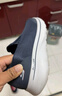 斯凯奇（Skechers）新年礼物男鞋2025年新品冬休闲健步鞋一脚蹬软底运动鞋布鞋217074 实拍图