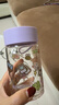 富光清然玻璃杯 高硼硅玻璃水杯子 女生便携牛奶咖啡高颜值茶杯330ml 实拍图