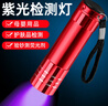 典元9LED验钞笔银行 紫光鉴定灯紫外线荧光美容护肤品婴儿用品检测真菌猫藓验烟酒 便携式小型验钞机 9LED灯1支装 实拍图