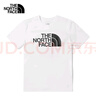 北面（The North Face）【经典款】短袖T恤男宽松棉质半袖户外休闲舒适透气春夏上新款 黑色 S /165 实拍图