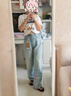 森马（Semir）森柔牛仔牛仔裤女凉感阔腿裤25夏显腿长裤子109325124006 实拍图