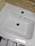 波彼（BOBI）台盆陶瓷一体盆洗手盆单盆阳台浴室柜卫生间半嵌入洗脸面盆池定制 【60*48CM】盆+弹跳下水+防臭管 实拍图