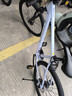千里达（TRINX）M985山地自行车禧玛诺21速油压碟刹男女学生成人通勤上学上班单车 天空蓝- 21速 27.5*17寸 推荐:170-190cm左右 实拍图