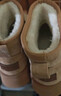 环球厚底雪地靴女款2025新款冬季爆款皮毛一体户外保暖加绒加厚棉鞋女 实拍图