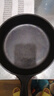 LODGE【美国进口】23CM铸铁煎锅不易粘无涂层牛排煎锅生铁锅L6SK3 实拍图