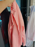 衬衫女多巴胺甜美粉色纯棉薄款外套上衣休闲百搭显瘦长袖衬衣外穿 甜美粉 S 建议80-100斤穿 实拍图