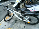 喜德盛（xds）山地自行车黑客350/旭日310 X6铝合金车架21速变速机械碟刹 黑客350白灰15.5寸（26款） 实拍图