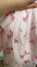 童泰宝宝连体衣秋冬季纯棉婴儿衣服家居内衣偏开长袖夹棉哈衣爬服 粉色 80cm (建议11-18月身高73-83cm) 实拍图