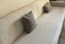 无印良品沙发巾盖布一片式防尘全盖沙发套罩沙发毯雪尼尔雅致灰180*380cm 实拍图
