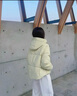 森马（Semir）轻松羽绒|羽绒服女宽松连帽面包服冬防泼水防风外套101724113045 实拍图
