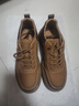 皓顿（HAUT TON）复古真皮板鞋男2025新款厚底增高鞋男百搭户外休闲鞋子工装鞋 卡其色 42 -适合运动鞋43码 实拍图