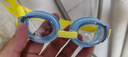 SWANS儿童日本进口泳镜泳帽高清防水防雾男童女童游泳套装SEG1蓝黄蓝鲸 实拍图