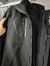 JEEP SPIRIT吉普冲锋衣夹克男秋冬季外套三合一两件套户外登山服 黑色 4XL 实拍图