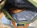 【新秀丽制造商】旅行袋行李包防水收纳包短途轻便出差旅游帆布包 绿色 46*25*28 实拍图