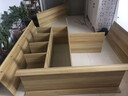 贝柚衣柜家用卧室现代简约出租房用仿实木质小孩衣橱简易小户型柜子 落地款三门双抽120*40*180主柜 组装 实拍图