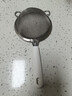 展艺 烘焙工具 白柄面粉筛 不锈钢手持硅胶糖粉筛 加厚 网筛14cm 实拍图