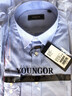 雅戈尔（YOUNGOR）长袖衬衫男格纹DP免烫衬衫纯棉面料抗皱平整易打理新品 GLDP16387HJA蓝格 41 实拍图