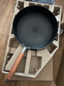 苏泊尔（SUPOR）平底锅 有钛铁不粘煎锅无涂层铸铁牛排锅家用大容量EJ28AYT01 实拍图