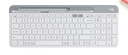 罗技（Logitech）时尚系列 K580 键盘 蓝牙键盘 办公键盘 无线键盘 便携超薄键盘 笔记本键盘 平板键盘 芍药白 实拍图