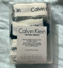 Calvin Klein内衣男士三条装循环提花腰边ck舒适纯色棉质微弹贴身三角内裤男 998-太空黑/椰青灰/月光白 3条 L 实拍图