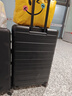 90分行李箱28英寸大容量托运密码旅行箱PC拉杆箱暗夜黑【京东联名款】 实拍图