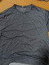 马登工装 美式休闲短袖T恤夏季轻薄无痕透气纯色圆领打底汗衫男女 深灰色 M 实拍图