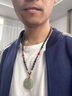 印象眸【双面雕刻】和田玉貔貅吊坠平安扣玉坠男女款扭转乾坤瑞兽 多彩挂绳-中款约31mm 实拍图