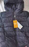 雪中飞童装儿童轻薄羽绒服男童新款中大童女童薄款外套冬 黑色 120 实拍图