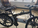 凤凰（Phoenix） 凤凰自行车可折叠山地车路虎男士成年人变速女式越野公路单车 十刀消黑/折叠双避震/全竞速轴承 27.5寸30速【参考：168-198cm】 实拍图