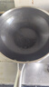 炊大皇炒锅 蜂窝纹304不锈钢平底不粘炒锅双面屏炒锅32CM 实拍图