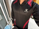 卡尔美（KELME）半拉链长袖运动套头衫男士跑步训练足球卫衣 黑色 M 实拍图