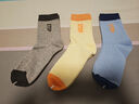 特步秋冬季儿童袜子纯棉吸汗透气防臭男童袜子抗菌无骨不掉色中筒袜 混色【纯棉不掉色】5双 M【33-37码】 实拍图