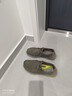 斯凯奇（Skechers）男鞋秋冬一脚蹬乐福鞋帆布鞋厚底低帮休闲商务鞋66387 卡其色/KHK 39.5 实拍图