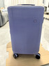 ITO行李箱大容量男女轻便小型密码箱托运箱出国登机箱拉杆箱旅行箱 数字紫TRUNK 20英寸 无前/侧提手-可登机 实拍图
