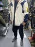 季骆森冲锋衣男女户外加绒加厚保暖连帽外套秋冬三合一登山服定制印字 【男款】象牙白 2XL 实拍图