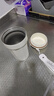 鹏境保温杯水杯高颜值学生咖啡杯便携316不锈钢长效保温随行杯可定制 象牙白480ml【316内胆+提绳】 实拍图