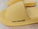 大嘴猴（paul frank）拖鞋女室内居家踩屎感凉拖鞋家居鞋 黄 40-41  实拍图