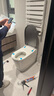 科勒（KOHLER）星逸智能马桶厕所智能坐便器卫生间一体机马桶全家座 ST30全家座品牌旗舰妇洗版枪灰色 400坑距(适用390-445mm) 实拍图