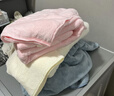 HOYO日本浴巾成人 A类雪滑绒男女7A抗菌 柔软吸水速干大浴巾 樱若色 实拍图