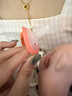 佳尔优优安抚奶嘴0-3-6个月防胀新生婴儿硅胶神器气宝宝带防掉链 实拍图