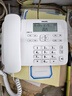 飞利浦(PHILIPS）电话机座机 固定电话 办公家用 来电显示 双接口 免电池 CORD118白色 实拍图