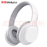 联想（Lenovo）头戴式无线蓝牙耳机电竞游戏重低音乐运动降噪通用苹果小米手机 TH10白色 实拍图