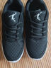 乔丹格兰品牌断码男鞋运动鞋网面透气软底跑步鞋子百搭休闲运动鞋男士网鞋 qd388黑色网面 42 (260mm) 实拍图