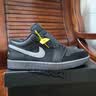 Jordan休闲鞋男子AJ1 JORDAN 1 LOW 低帮运动鞋HV5968-001黑/白42.5 实拍图