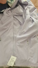 风衣外套女春秋短款2025新款早秋长袖薄款百搭连帽小香风夹克上衣 浅紫色 L 101-120斤 实拍图