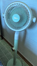美的（Midea）【小青柠鲜风】SPI净离子除菌空气循环扇家用落地扇电风扇直流变频四季净化扇空调伴侣GDG24FG 实拍图