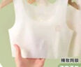 浪莎少女内衣夏季薄款文胸初中生青春期发育期儿童无痕背心 白 90/XXL 实拍图